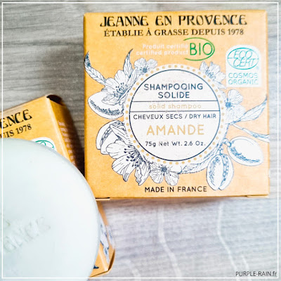 Shampooing solide Amande • Jeanne en Provence