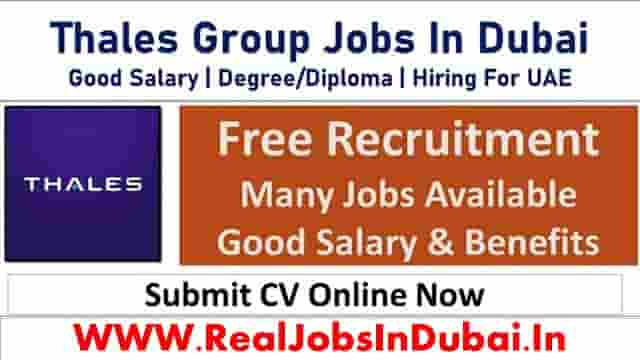 Thales Careers Group Jobs In Dubai