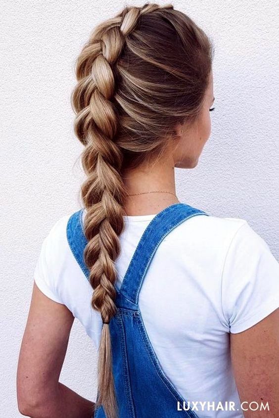 Quick and easy braid idea