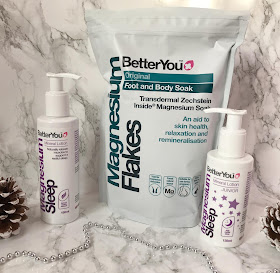 betteryou bath flakes and sleep lotion