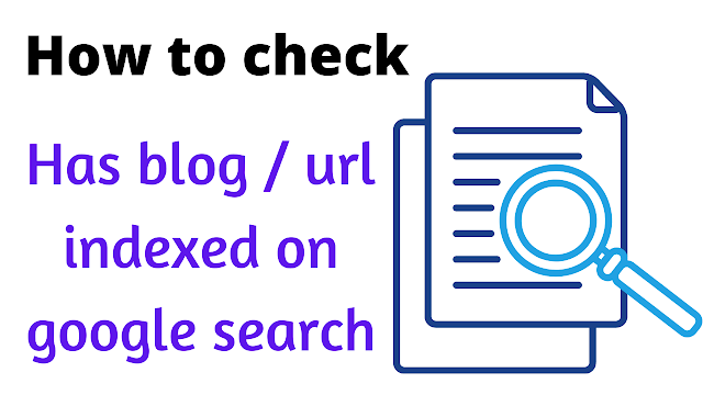 has blog indexed