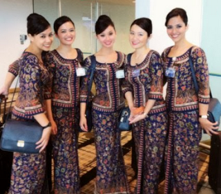 model baju batik wanita