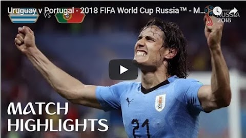 Mundial Rusia 2018: resumen del partido entre Uruguay y Portugal