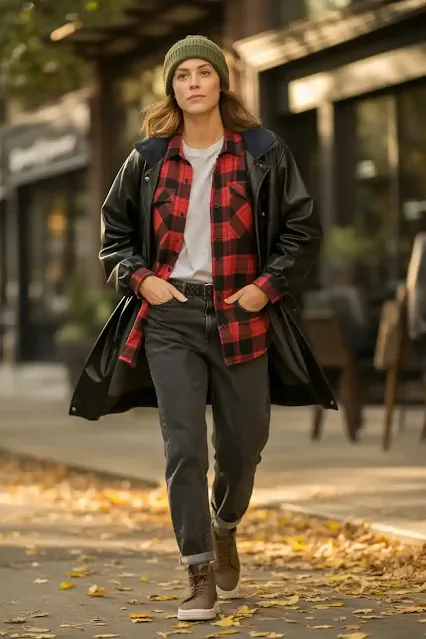 Flannel + Jeans Combo
