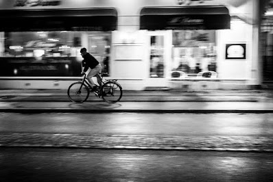 Fotografiando bajo la lluvia - Barrido