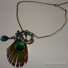 Peacock necklace (8)