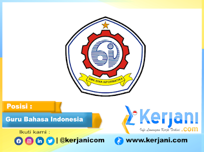 KERJANI.com : Lowongan kerja SMK Bina Informatika Tangerang sebagai Guru Bahasa Indonesia