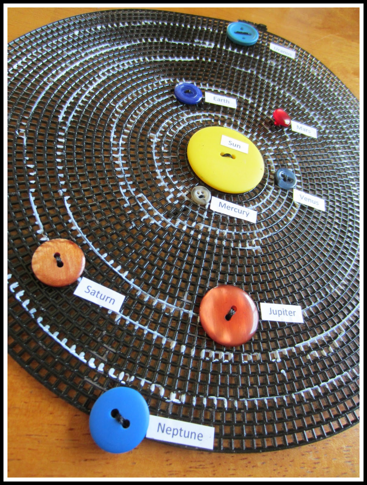 Relentlessly Fun, Deceptively Educational: Solar System with Button Planets