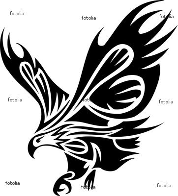Eagle Tribal Tattoo