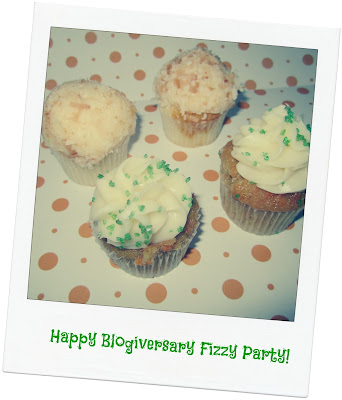 Blogiversary-party-cupcakes