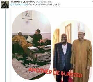 Again, Nigerians Fault Latest Buhari’s Images, Say Gov. Amosun Currently In Ogun