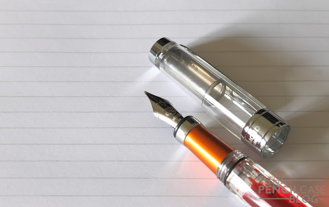 TWSBI Diamond 580Al Lava orange fountain pen review