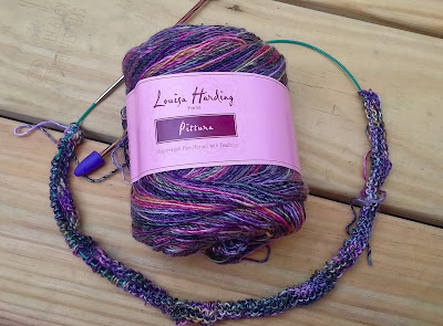 Louisa Harding, my new favorite yarn.  