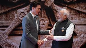 भारत ने कूटनीतिक विवाद को और बढ़ाने के लिए कनाडा के राजदूत को तलब किया।