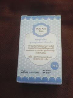 gluta pure soap back