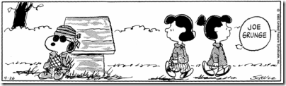 1993-04-28 - Snoopy as Joe Grunge