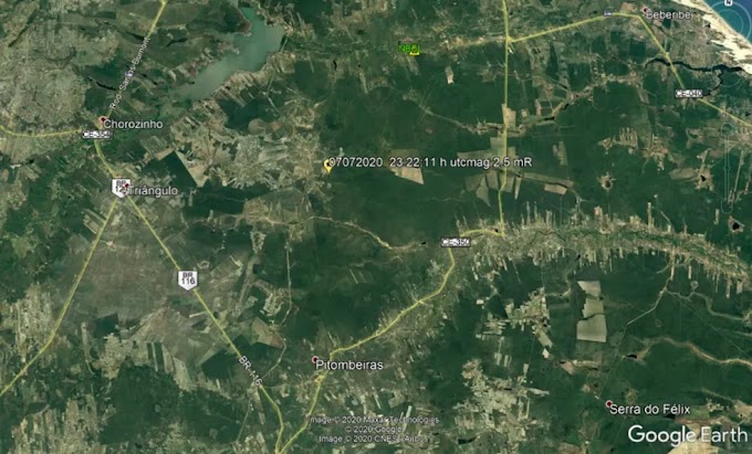 Tremor de terra assusta moradores em cidades do Ceará