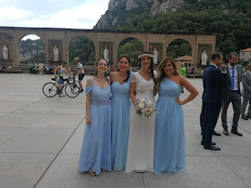 damas de honor bridesmaids dresses vestido handmade wedding skyblue azul cielo modistilla de pacotilla kew dress nina lee london handmade 