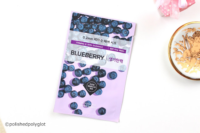 Korean Beauty │ Etude House 0.2 Therapy Air Mask - BLUEBERRY for Skin Radiance and Firmness [Review]