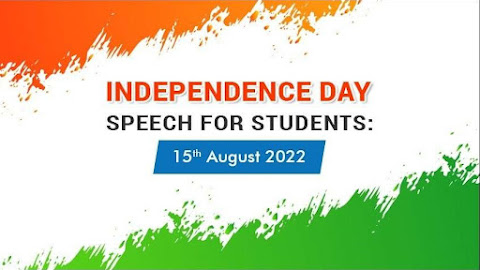 15th August Independence Day Speech in English for kids