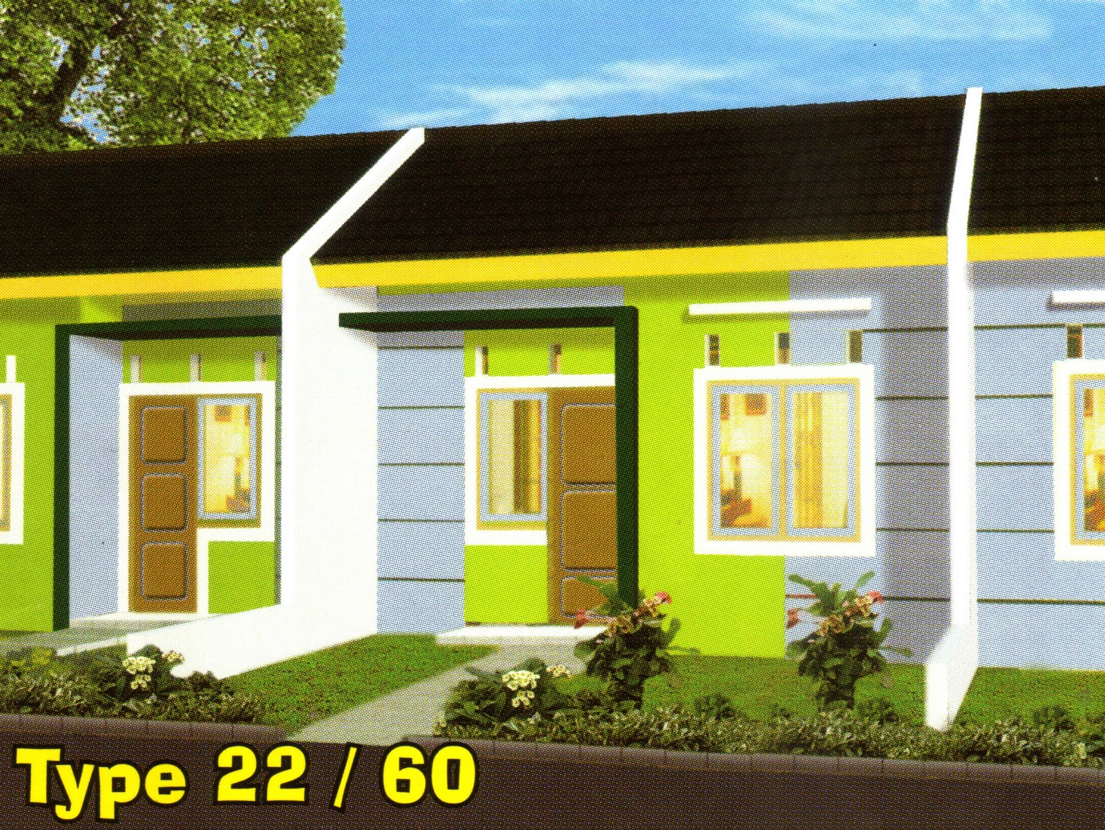 61 Desain Rumah Minimalis Type 22 60 Desain Rumah Minimalis