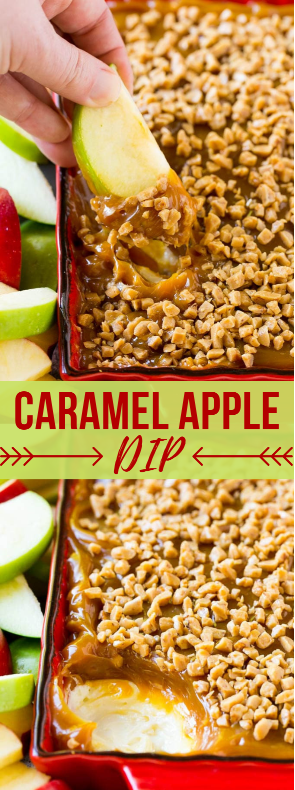 CARAMEL APPLE DIP #easydessert #simplerecipe