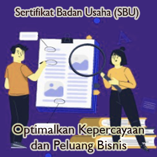 Sertifikat Badan Usaha (SBU) 2023