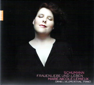 Marie-Nicole Lemiexu canta lieder de Schumann en Naïve