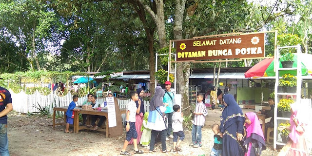 Objek Wisata Taman Bunga Poska