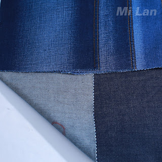 Vải Jean Bé gái Cotton thun nhẹ K56