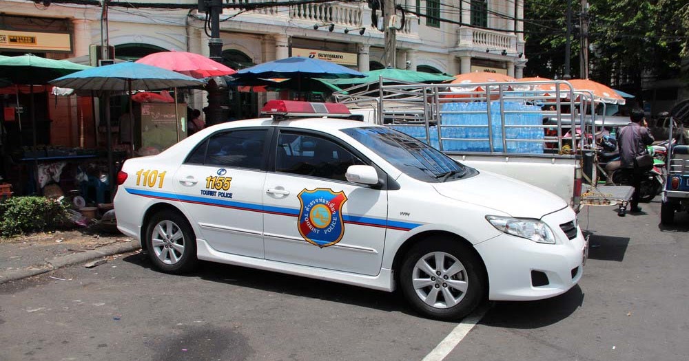 Autoshow Pic: Thailand Tourist Police Car: Toyota Corolla 