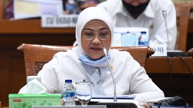 Menteri Tenaga Kerja Ida Fauziyah Terkonfirmasi Positif Covid-19