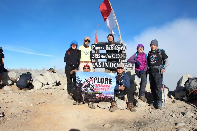 Paket Pendakian Gunung Sindoro 2H1M !! Jalur Kledung, Alang Alang Sewu, Tambi