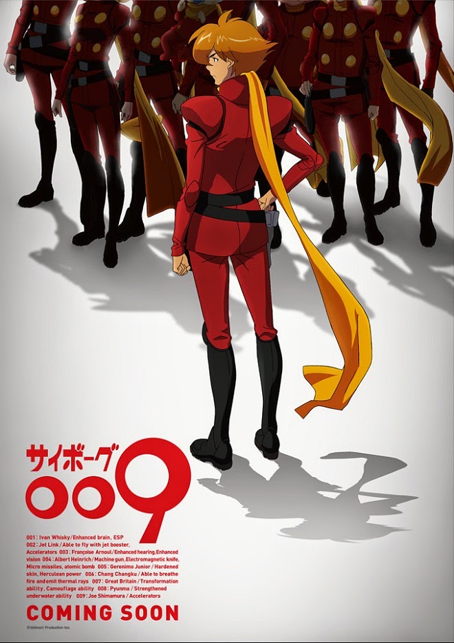 Cyborg 009 Anime 2015