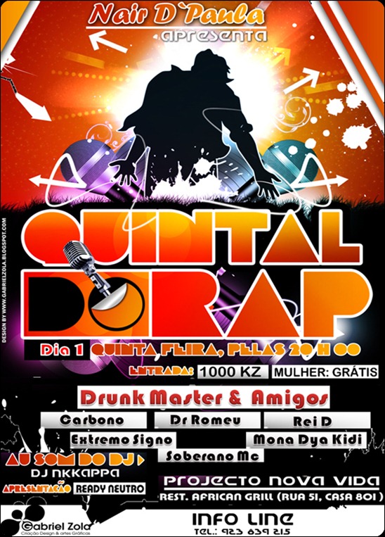 Quintal do Rap (6a Edição) - Drunk Master & Amigos[6] cópia