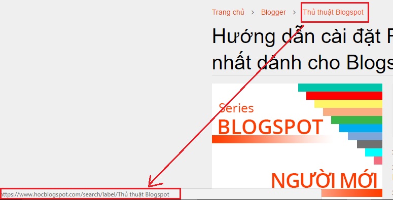 Label Blogspot