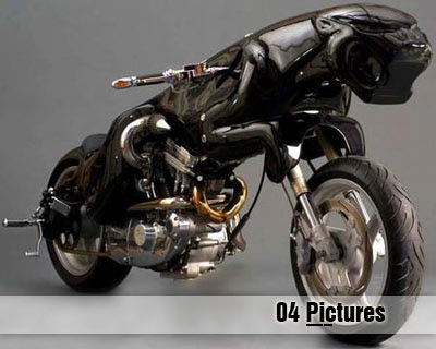 Strange Cat Motorcycle