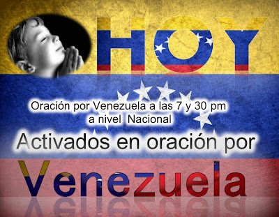 imagen orando por venezuela