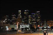 Here's the Los Angeles Skyline from the other side of the street corner.