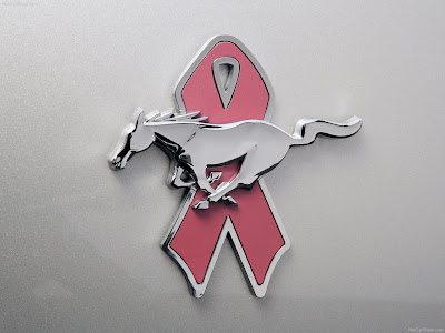 new car Ford Mustang Warriors In Pink 2009 emblem