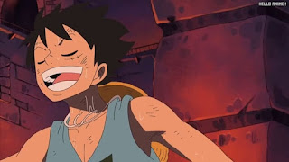 ワンピースアニメ インペルダウン編 434話 ルフィ Monkey D. Luffy | ONE PIECE Episode 434