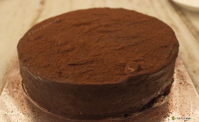 Restore - healthy salads and desserts - chocolate cake