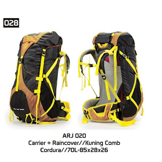 ARJ 020 | 70L-85x28x26 |  KUNING COMB | CORDURA 