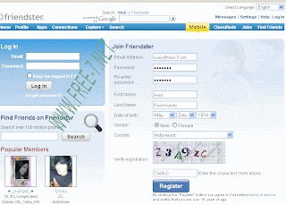 Cara membuat friendster