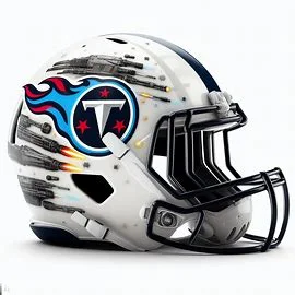 Tennessee Titans Star Wars Concept Football Helmet