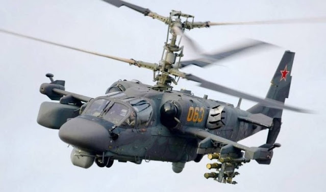 Ka 52 Helicopter Equipped with Newest Missile 'Izdeliye 305E', Capable of Flying 230 m/s