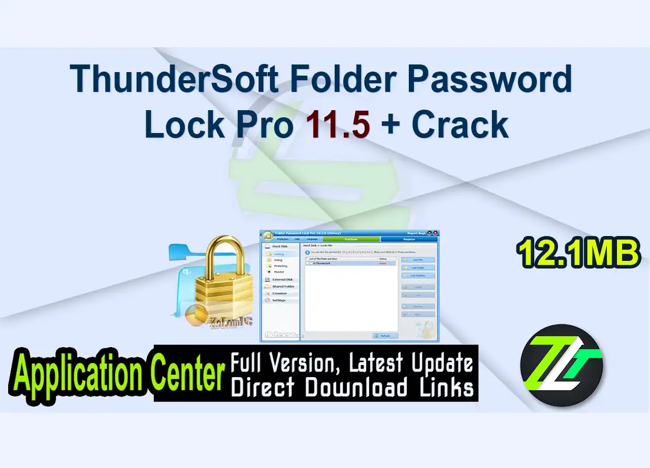 ThunderSoft Folder Password Lock Pro 11.5 + Crack