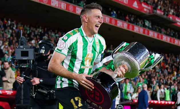 Real Betis captain Joaquin thrilled to lift Copa del Rey after shootout vs Valencia.