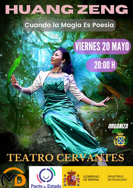 El Cervantes acogerá el espectáculo 'Cuando la magia es poesía' - 13 de mayo de 2022