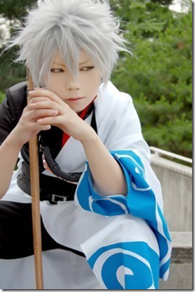 gintama cosplay - sakata gintoki